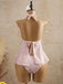 Set Tankini Nero Anni '50 Testurizzato Floreale Con Scollo All'americana