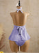 Set Tankini Nero Anni '50 Testurizzato Floreale Con Scollo All'americana
