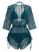 Costume da Bagno Solid Halter & Shimmer Anni '50 2