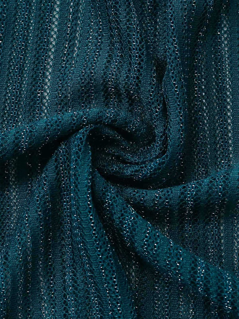 Costume da Bagno Solid Halter & Shimmer Anni '50 7
