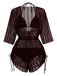 Costume da Bagno Solid Halter & Shimmer Anni '50 13