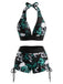 Set Bikini Punk con Teschio Rock Anni '80 5