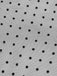 Copricostume a rete con pois nero anni '60