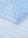 2PCS Costumi plaid e copricostume in rete blu anni '50