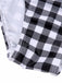 Costumi intero plaid bianco e nero anni '50