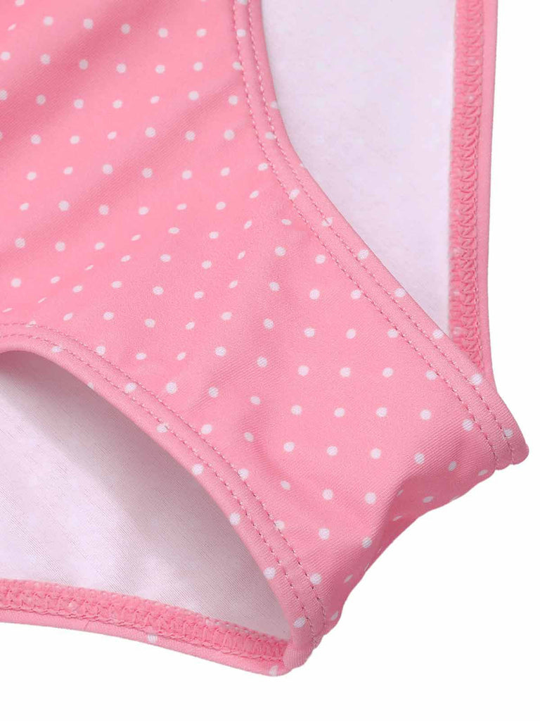 Costume da bagno incrocio floreale blu anni '40
