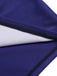 Costumi a righe scollo all'americana blu scuro anni '40