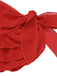 Gonna copricostume in chiffon con fiocco blu anni '60
