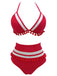 Costumi con pon pon patchwork anni '70