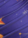 Costume da bagno lacci sole luna stelle viola anni '40