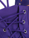 Costume da bagno lacci sole luna stelle viola anni '40