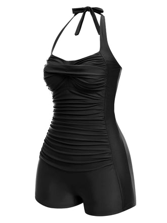 [Prevendita] Costumi intero scollo all'americana con boxer anni '50