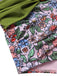 Costumi multicolore cintura anello floreale anni '50