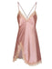 Pigiama in pizzo spalline sottili patchwork anni '50