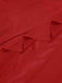 Camicia da notte trasparente volant scollo a V rosso anni '30