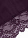 Camicia da notte in pizzo patchwork con spalline sottili anni '70