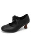 Scarpe Mary Jane con Pizzo e Fiocco con Tacco