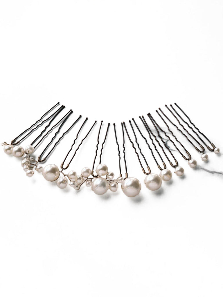 Orecchini a Clip Vintage con Strass a Goccia 2
