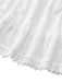 Abito Copricostume Anni '40 Bianco con Nappe e Ricamo
