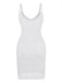 Copricostume Hollow U-Neck Side con Spacco Anni '80 2