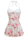 [Prevendita] Costumi con Gonna Rose Arricciato Scollo all'americana Anni '50