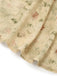 [Prevendita] Abito Verde Salvia Anni '30 in Chiffon con Farfalla e Maniche a Volant