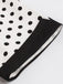Abito svasato patchwork a pois anni '50