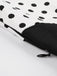 Abito svasato patchwork a pois anni '50