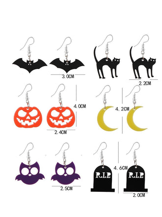 Orecchini di moda retrò di Halloween