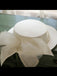 Cappello con nodo a fiocco di perle retr¨° bianco