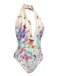 Set bikini monopezzo con scollo a farfalla