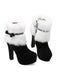 Scarpe col tacco alto in peluche corto natalizio retrò