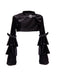 Coprispalle gotico in pelle Steampunk di Halloween