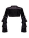 Coprispalle gotico in pelle Steampunk di Halloween