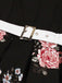 Abito Swing Patchwork Floreale anni '50