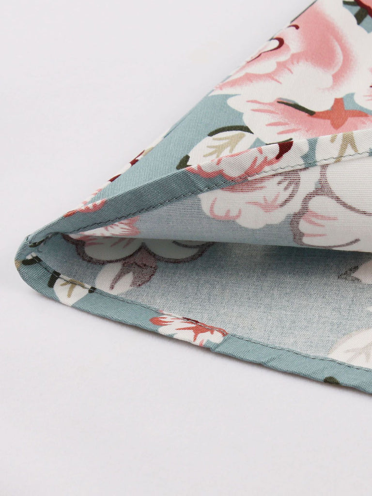 Abito Swing Patchwork Floreale anni '50