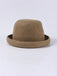 Cappello da pescatore in lana tinta unita retrò
