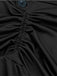 Gonna con volant gotica in pizzo solido di Halloween