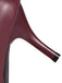 Tacchi alti allacciati bordeaux vintage