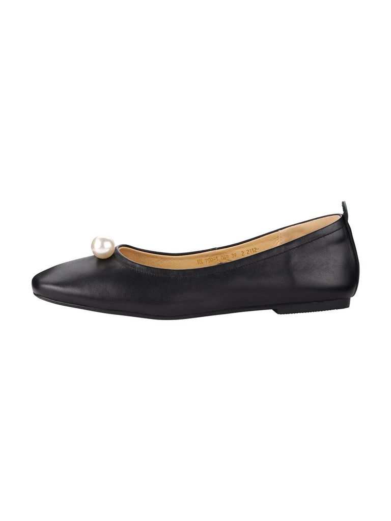 Scarpe basse in pelle Mary Pearl retrò