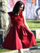 Vestito Swing solido in raso anni '50