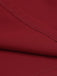 Vestito aderente rosso a tinta unita anni '60