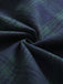 Abito a quadri con cintura e bottoni anni '50