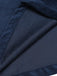Cappotto lungo in velluto blu navy anni '50