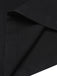 Pantaloni nero con bretelle solide degli anni '50