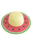 Cappello da sole rosso a forma di anguria