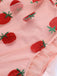 Set Tankini in pizzo alla fragola