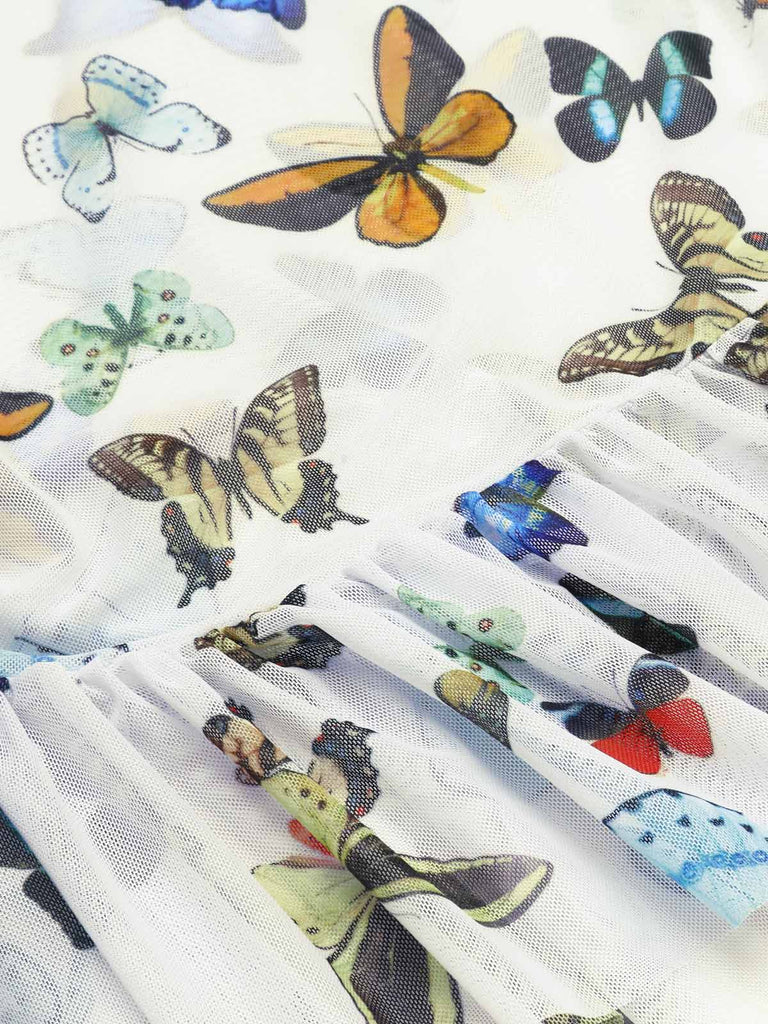 Costume intero con cinturino a farfalla e gonna copricostume