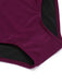 Costume intero scollo a V viola lampone