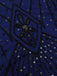 Maxi vestito flapper con paillettes anni '20